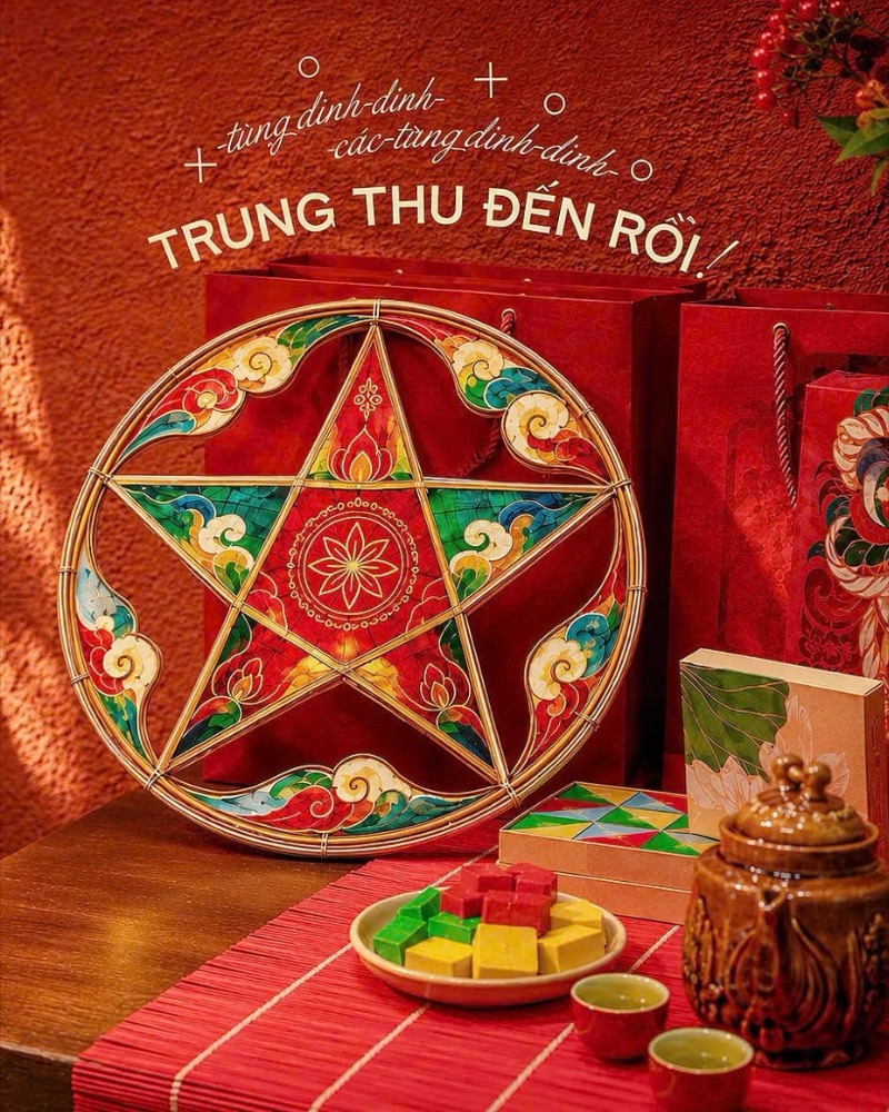 Bộ đèn ông sao & hộp quà Trung Thu