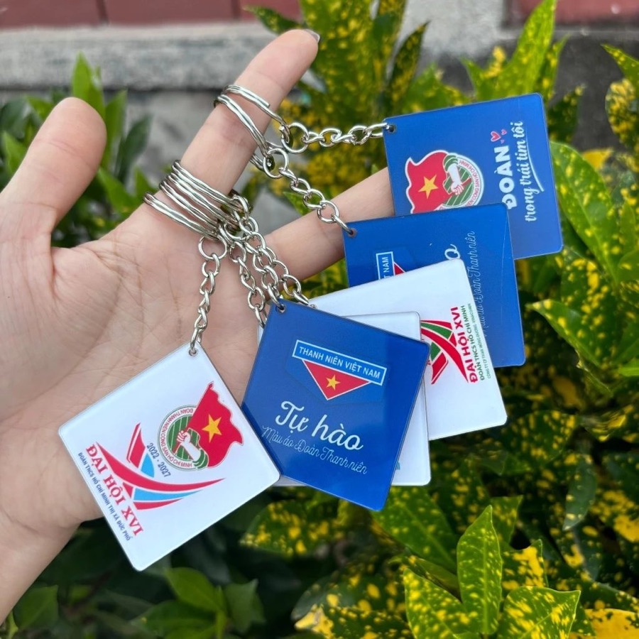 Móc khoá logo đoàn hội